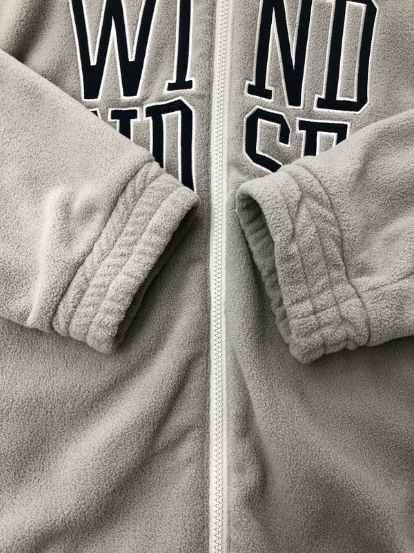 【中古品】【メンズ】 WIND AND SEA FLEECE JACKET WDS-O-CMC-24-Q4-JK-01 フリース ジャケット アウター 142-260525-ki-01-tagh サイズ：XL カラー：グレー 万代Net店