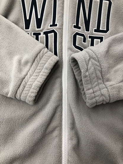 【中古品】【メンズ】 WIND AND SEA FLEECE JACKET WDS-O-CMC-24-Q4-JK-01 フリース ジャケット アウター 142-260525-ki-01-tagh サイズ：XL カラー：グレー 万代Net店