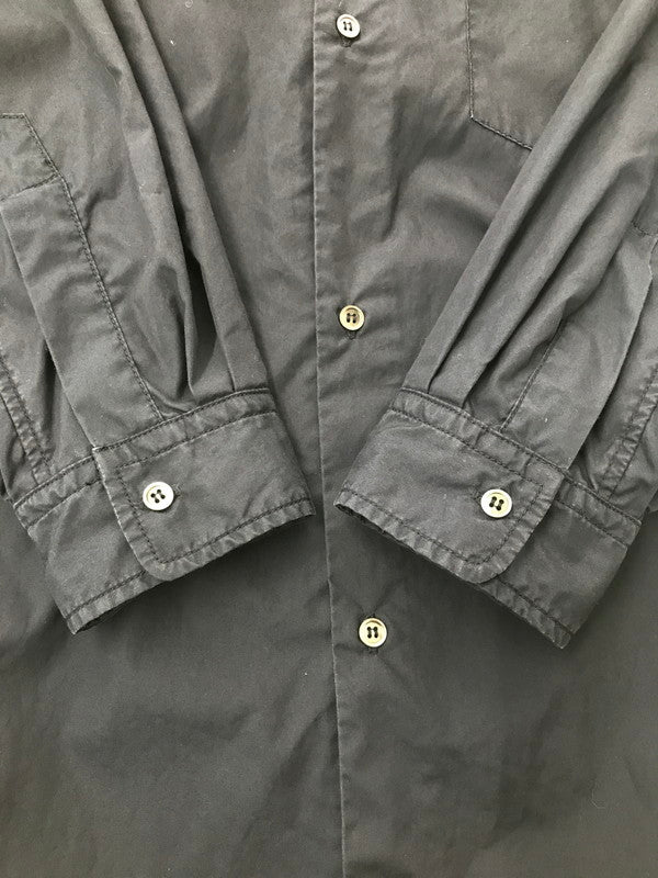 【中古品】【メンズ】 GRAPHPAPER グラフペーパー THE DIVERSE別注 20AW DOUBLE FACE COTTON BROAD SHIRT GM202-50606D コットン 長袖シャツ 140-260520-na-28-tagh サイズ：1 カラー：ネイビー 万代Net店