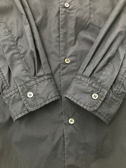 【中古品】【メンズ】 GRAPHPAPER グラフペーパー THE DIVERSE別注 20AW DOUBLE FACE COTTON BROAD SHIRT GM202-50606D コットン 長袖シャツ 140-260520-na-28-tagh サイズ：1 カラー：ネイビー 万代Net店