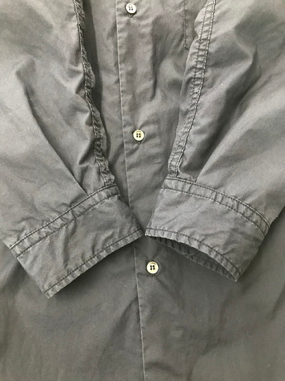 【中古品】【メンズ】 GRAPHPAPER グラフペーパー THE DIVERSE別注 20AW DOUBLE FACE COTTON BROAD SHIRT GM202-50606D コットン 長袖シャツ 140-260520-na-28-tagh サイズ：1 カラー：ネイビー 万代Net店