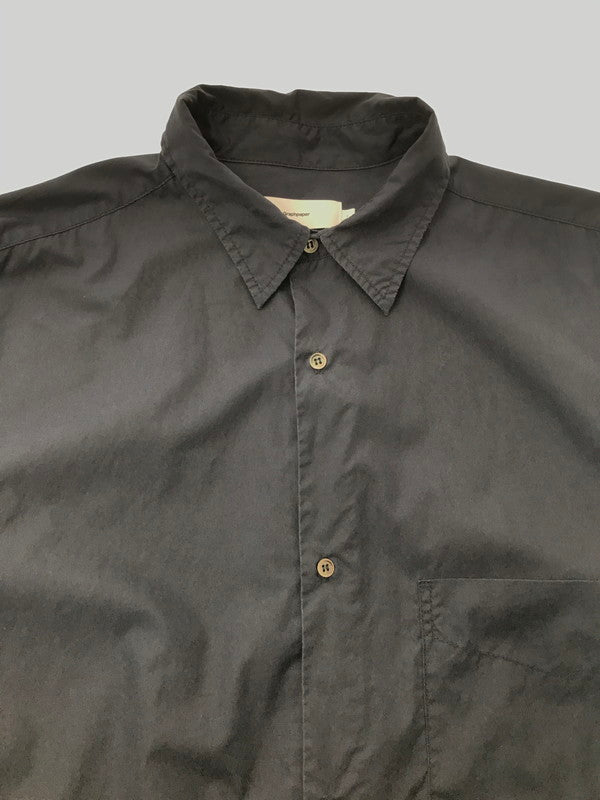 【中古品】【メンズ】 GRAPHPAPER グラフペーパー THE DIVERSE別注 20AW DOUBLE FACE COTTON BROAD SHIRT GM202-50606D コットン 長袖シャツ 140-260520-na-28-tagh サイズ：1 カラー：ネイビー 万代Net店