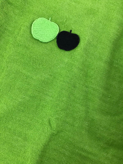 【中古品】【メンズ】 COMME DES GARCONS コム デ ギャルソン THE BEATLES 23AW KNIT POLO SHIRT VZ-N003 にニット ポロシャツ トップス 140-260522-rt-08-tagh サイズ：L カラー：グリーン 万代Net店