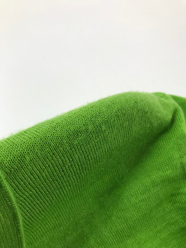 【中古品】【メンズ】 COMME DES GARCONS コム デ ギャルソン THE BEATLES 23AW KNIT POLO SHIRT VZ-N003 にニット ポロシャツ トップス 140-260522-rt-08-tagh サイズ：L カラー：グリーン 万代Net店