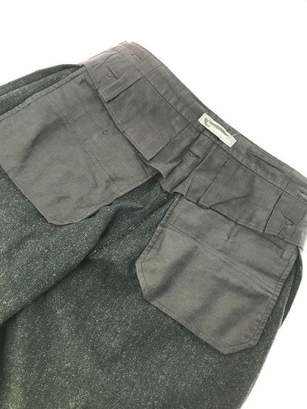 【中古品】【メンズ】 ISSEY MIYAKE MEN イッセイ ミヤケ メン 80's WOOL PANTS LG43124 80年代 ウールパンツ 筆タグ ヴィンテージ ボトムス 151-260523-rt-05-tagh サイズ：M カラー：グレー 万代Net店