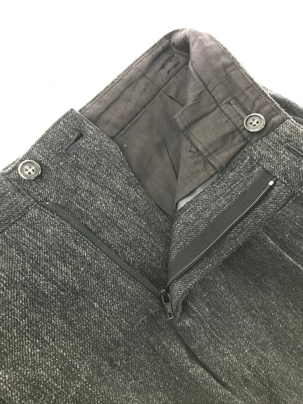 【中古品】【メンズ】 ISSEY MIYAKE MEN イッセイ ミヤケ メン 80's WOOL PANTS LG43124 80年代 ウールパンツ 筆タグ ヴィンテージ ボトムス 151-260523-rt-05-tagh サイズ：M カラー：グレー 万代Net店