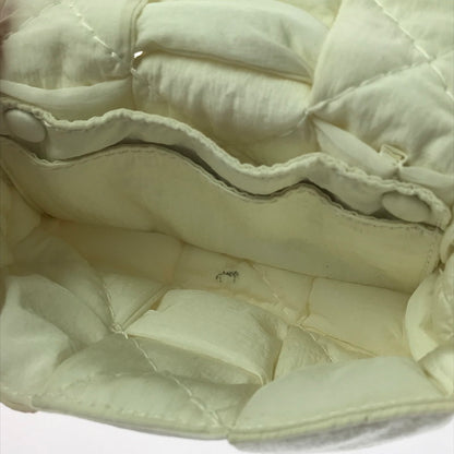 【中古品】【メンズ】 BOTTEGAVENETA ボッテガヴェネタ BOTTEGA VENETA NYLON MINI CASSETTE ショルダーバッグ カバン 180-260316-na-02-tag カラー：ホワイト 万代Net店