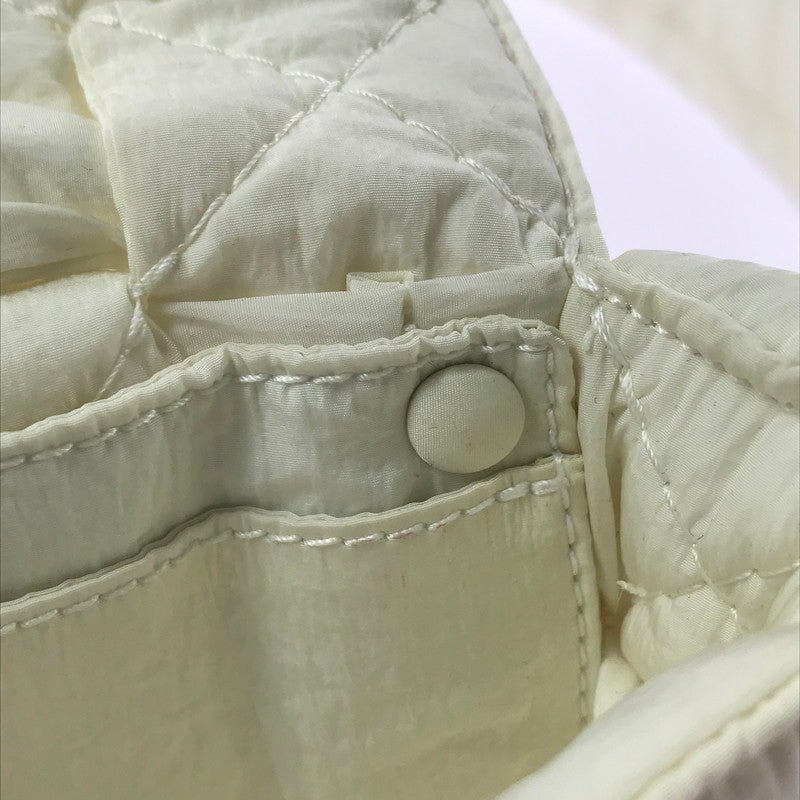 【中古品】【メンズ】 BOTTEGAVENETA ボッテガヴェネタ BOTTEGA VENETA NYLON MINI CASSETTE ショルダーバッグ カバン 180-260316-na-02-tag カラー：ホワイト 万代Net店