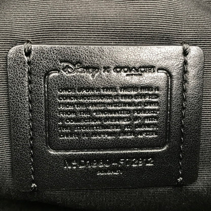 【中古品】【レディース】 COACH コーチ × DISNEY ディズニー SNEEZY CLUTCH BAG F72912 白雪姫 七人のこびと クラッチバッグ カバン 180-260510-na-13-tagh カラー：ブラック 万代Net店