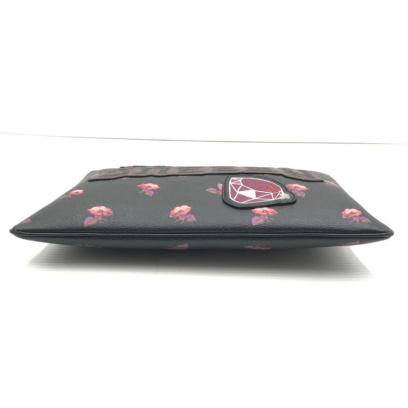 【中古品】【レディース】 COACH コーチ × DISNEY ディズニー SNEEZY CLUTCH BAG F72912 白雪姫 七人のこびと クラッチバッグ カバン 180-260510-na-13-tagh カラー：ブラック 万代Net店