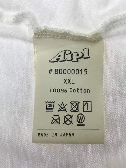 【中古品】【メンズ】 AIPL エイプル ×KRISTOPHER KITES クリストファー カイト S/S PRINT T-SHIRT 80000015 プリントTシャツ 半袖Tシャツ 142-260225-na-10-tag サイズ：XXL カラー：ホワイト 万代Net店