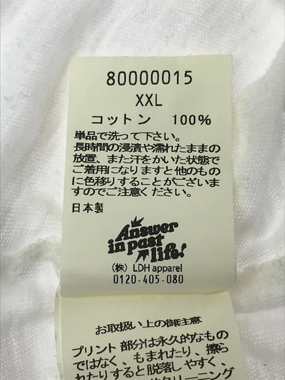 【中古品】【メンズ】 AIPL エイプル ×KRISTOPHER KITES クリストファー カイト S/S PRINT T-SHIRT 80000015 プリントTシャツ 半袖Tシャツ 142-260225-na-10-tag サイズ：XXL カラー：ホワイト 万代Net店