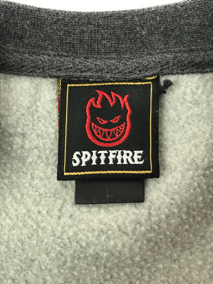 【中古品】【メンズ】 SPITFIRE スピットファイア NO.1 LOGO CREWNECK SWEAT クルーネック スウェット トレーナー 142-260224-na-13-tag サイズ：L カラー：グレー 万代Net店