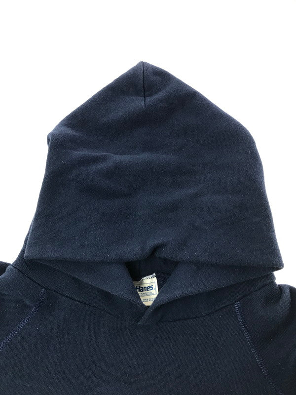 【中古品】【メンズ】 THRASHER スラッシャー 80'S LOGO PULLOVER HOODIE HANES USA製 80年代 ロゴ プルオーバー フーディー パーカー 142-260224-na-17-tag サイズ：XL カラー：ネイビー 万代Net店