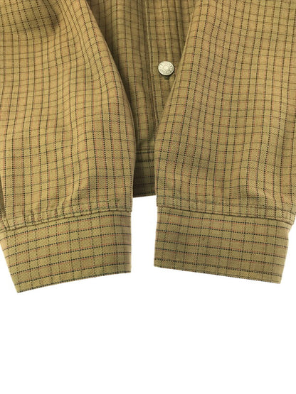 【中古品】【メンズ】 OLD STUSSY オールドステューシー 90'S CHECK TRACKER JACKET 90年代 チェック トラッカージャケット 紺タグ USA製 ライトアウター 142-260224-na-19-tag サイズ：L カラー：ブラウン系 万代Net店