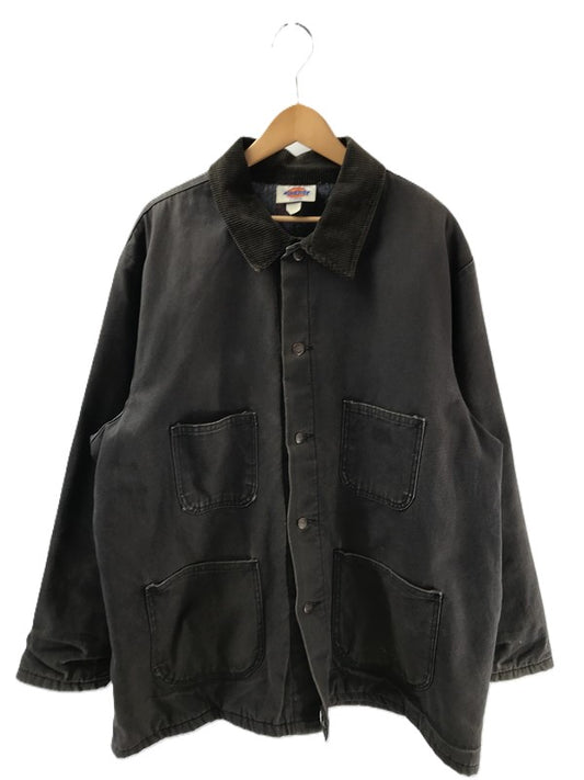 【中古品】【メンズ】 Dickies ディッキーズ 80～90's BLANKET LINER DUCK COVERALL JACKET USA製 80～90年代 ブランケット ライナー ダック カバーオール ジャケット 146-260304-rt-26-tag サイズ：XL カラー：ブラウン 万代Net店