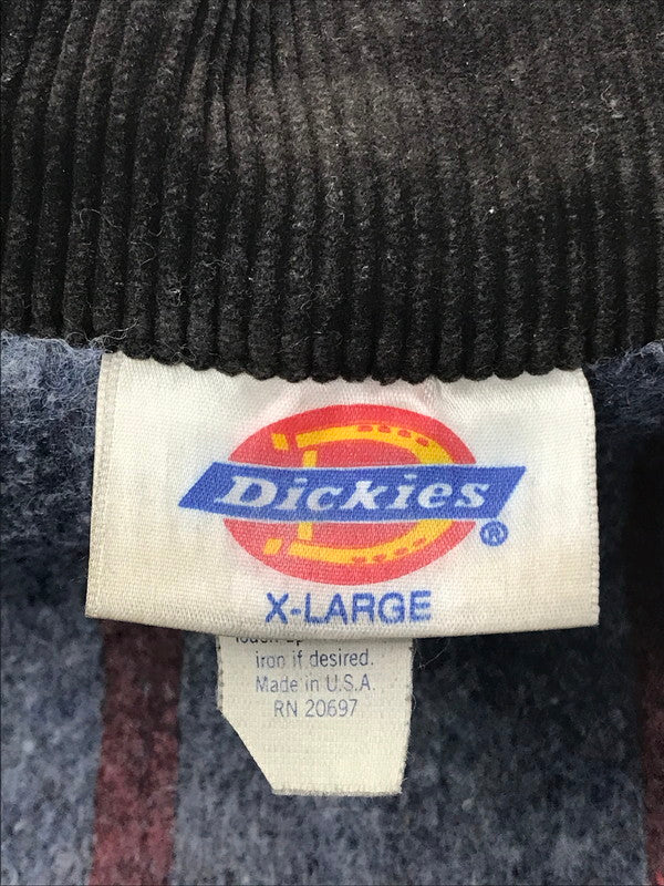 【中古品】【メンズ】 Dickies ディッキーズ 80～90's BLANKET LINER DUCK COVERALL JACKET USA製 80～90年代 ブランケット ライナー ダック カバーオール ジャケット 146-260304-rt-26-tag サイズ：XL カラー：ブラウン 万代Net店