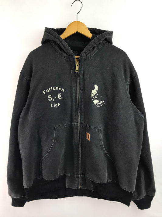 【現状渡し品】【メンズ】 Carhartt カーハート ACTIVE JACKET J130 BLK アクティブジャケット アウター 145-260227-rt-08-tag サイズ：XL カラー：ブラック系 万代Net店