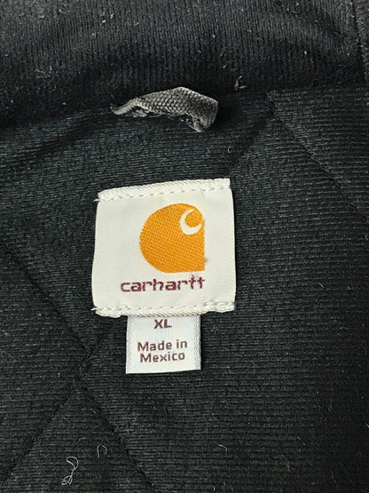 【現状渡し品】【メンズ】 Carhartt カーハート ACTIVE JACKET J130 BLK アクティブジャケット アウター 145-260227-rt-08-tag サイズ：XL カラー：ブラック系 万代Net店
