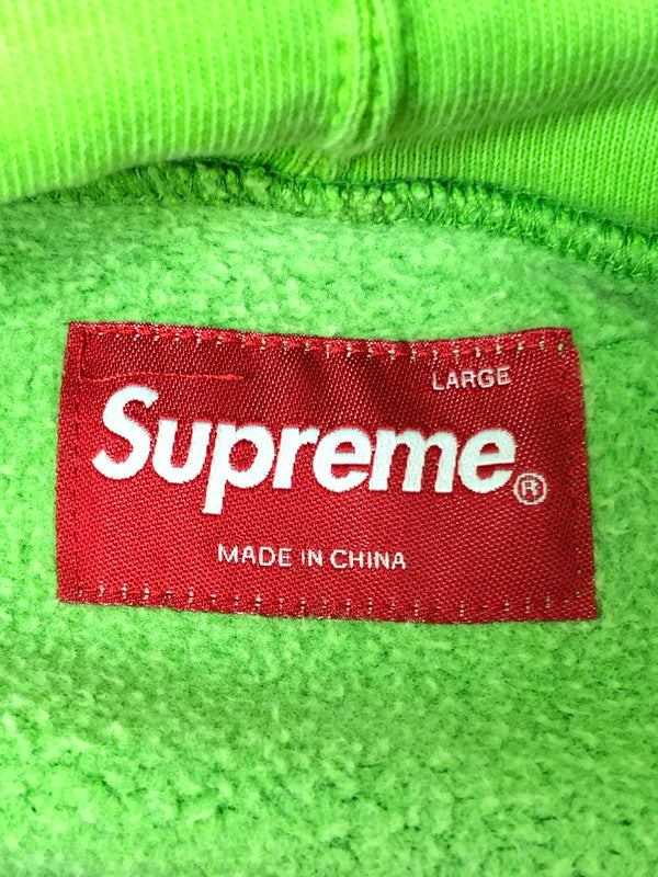【中古品】【メンズ】 Supreme シュプリーム 20SS DRAGON EMROIDERY PULLOVER HOODIE ドラゴン 刺繍 プルオーバー フーディー パーカー 149-260320-rt-15-tag サイズ：L カラー：ライトグリーン 万代Net店