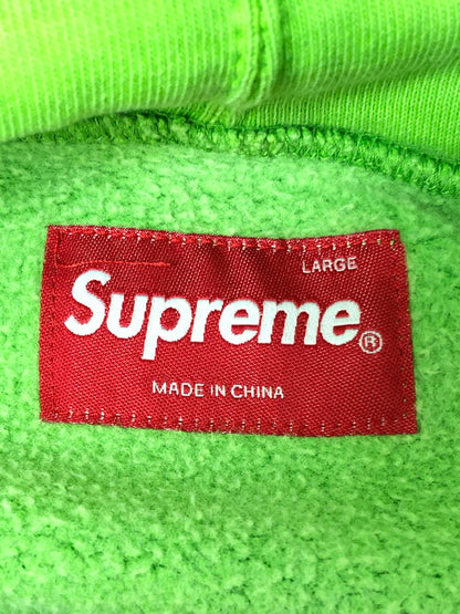 【中古品】【メンズ】 Supreme シュプリーム 20SS DRAGON EMROIDERY PULLOVER HOODIE ドラゴン 刺繍 プルオーバー フーディー パーカー 149-260320-rt-15-tag サイズ：L カラー：ライトグリーン 万代Net店