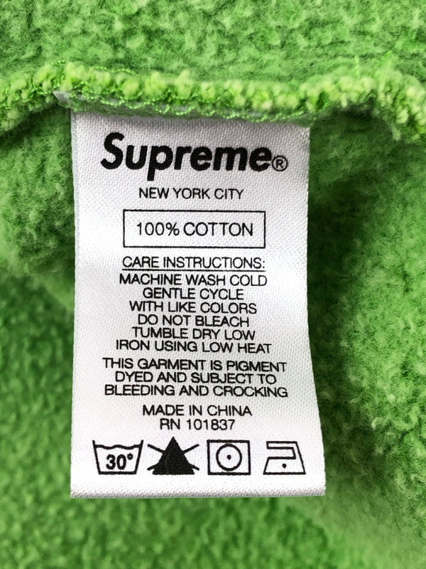 【中古品】【メンズ】 Supreme シュプリーム 20SS DRAGON EMROIDERY PULLOVER HOODIE ドラゴン 刺繍 プルオーバー フーディー パーカー 149-260320-rt-15-tag サイズ：L カラー：ライトグリーン 万代Net店