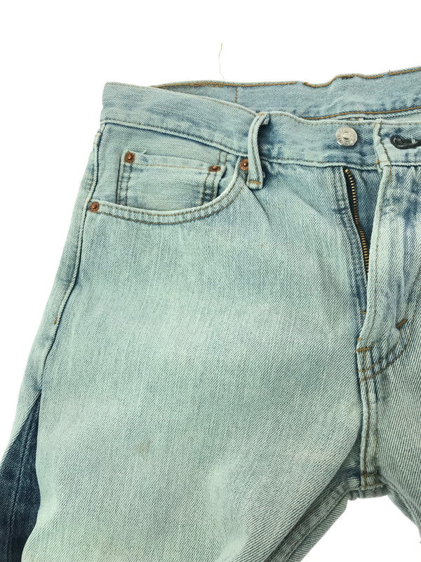 【中古品】【メンズ】 Levi's リーバイス REMAKE DENIM PANTS LIGHT BLUE BLUE リメイク デニムパンツ ジーンズ ボトムス 157-260312-rt-08-tag サイズ：W31 カラー：インディゴ 万代Net店