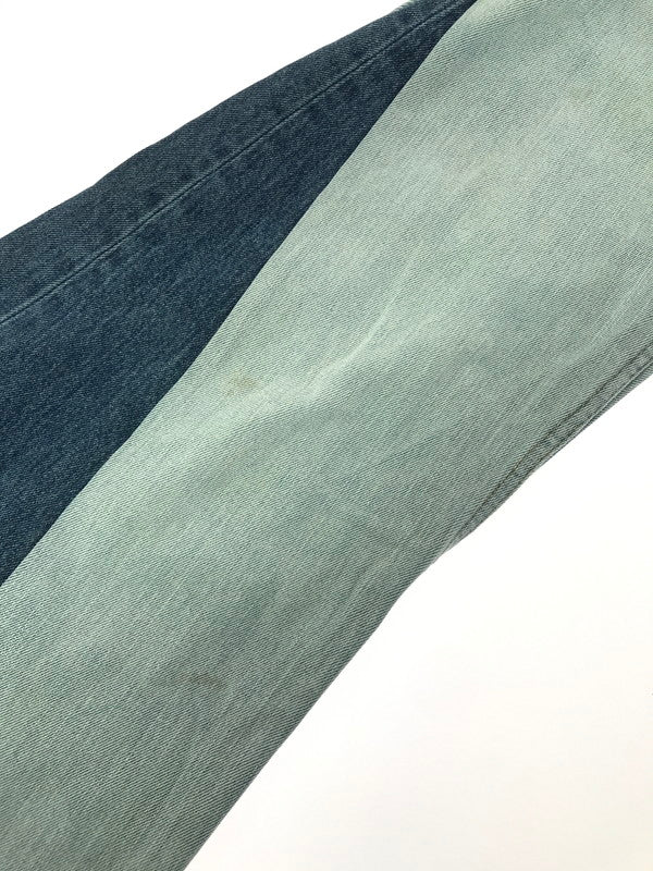 【中古品】【メンズ】 Levi's リーバイス REMAKE DENIM PANTS LIGHT BLUE BLUE リメイク デニムパンツ ジーンズ ボトムス 157-260312-rt-08-tag サイズ：W31 カラー：インディゴ 万代Net店