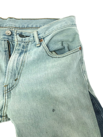 【中古品】【メンズ】 Levi's リーバイス REMAKE DENIM PANTS LIGHT BLUE BLUE リメイク デニムパンツ ジーンズ ボトムス 157-260312-rt-08-tag サイズ：W31 カラー：インディゴ 万代Net店