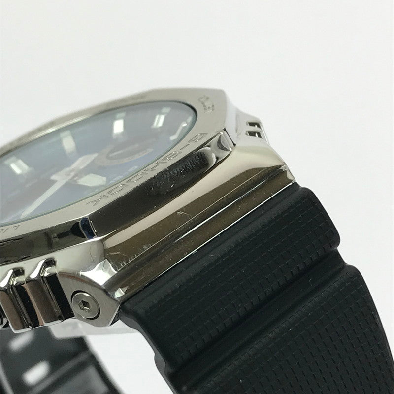 【中古品】【メンズ】 G-SHOCK ジーショック GBM-2100A-2BJF ANALOG-DIGITAL 2100 SERIES アナログ デジタル タフソーラー 腕時計 196-260308-na-18-tag カラー：ブラック/ブルー/シルバー 万代Net店