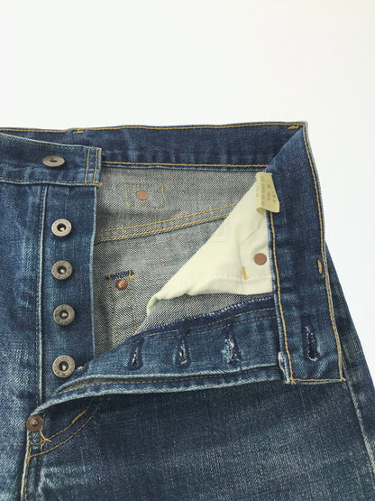 【中古品】【メンズ】 Levi's リーバイス 90's DENIM PANTS J22刻印 日本製 BIG-E 92年製 701XX 90年代 デニムパンツ ボトムス 157-260221-rt-10-tag サイズ：W31 カラー：ブルー 万代Net店