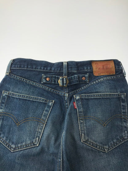 【中古品】【メンズ】 Levi's リーバイス 90's DENIM PANTS J22刻印 日本製 BIG-E 92年製 701XX 90年代 デニムパンツ ボトムス 157-260221-rt-10-tag サイズ：W31 カラー：ブルー 万代Net店