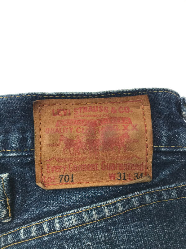 【中古品】【メンズ】 Levi's リーバイス 90's DENIM PANTS J22刻印 日本製 BIG-E 92年製 701XX 90年代 デニムパンツ ボトムス 157-260221-rt-10-tag サイズ：W31 カラー：ブルー 万代Net店