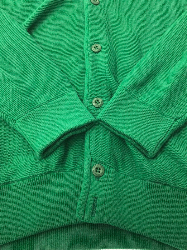 【中古品】【メンズ】 HYSTERIC GLAMOUR ヒステリックグラマー VIXEN GIRL KNIT CARDIGAN 02233ND02 ニット カーディガン 140-260221-na-09-tag サイズ：L カラー：グリーン 万代Net店