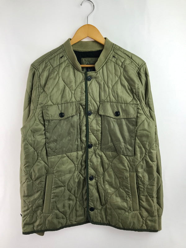 【現状渡し品】【メンズ】 GAP ギャップ QUILTING LINER HOODED MILITARY JACKET BLACK 304027 キルティング ライナー フーデッド ミリタリー ジャケット 146-260227-rt-09-tag サイズ：M カラー：ブラック 万代Net店