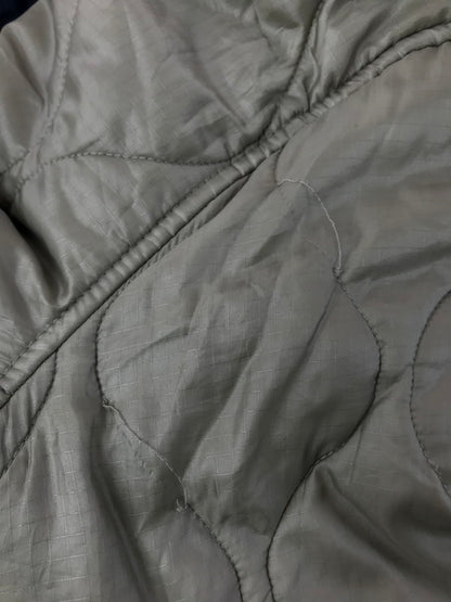 【現状渡し品】【メンズ】 GAP ギャップ QUILTING LINER HOODED MILITARY JACKET BLACK 304027 キルティング ライナー フーデッド ミリタリー ジャケット 146-260227-rt-09-tag サイズ：M カラー：ブラック 万代Net店