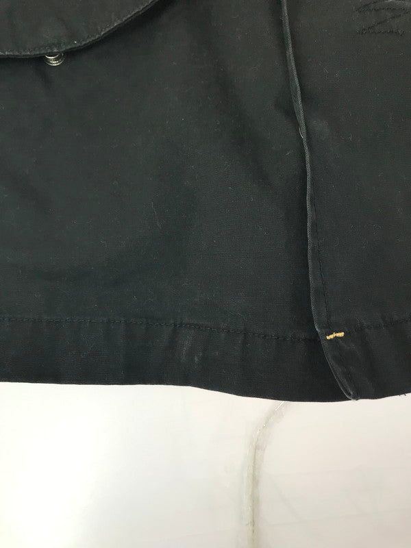 【現状渡し品】【メンズ】 GAP ギャップ QUILTING LINER HOODED MILITARY JACKET BLACK 304027 キルティング ライナー フーデッド ミリタリー ジャケット 146-260227-rt-09-tag サイズ：M カラー：ブラック 万代Net店