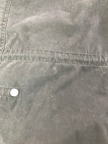 【現状渡し品】【メンズ】 GAP ギャップ QUILTING LINER HOODED MILITARY JACKET BLACK 304027 キルティング ライナー フーデッド ミリタリー ジャケット 146-260227-rt-09-tag サイズ：M カラー：ブラック 万代Net店