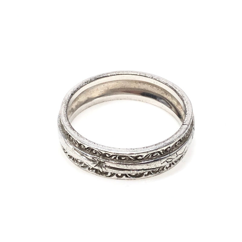 【中古品】【メンズ】 SAAD サード SV925 SUN SYMBOL&ARABESQUE RING サンシンボル＆アラベスク リング アクセサリー 191-260218-rt-13-tag カラー：シルバー 万代Net店