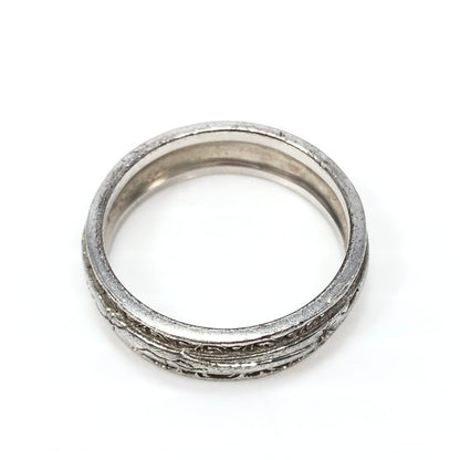 【中古品】【メンズ】 SAAD サード SV925 SUN SYMBOL&ARABESQUE RING サンシンボル＆アラベスク リング アクセサリー 191-260218-rt-13-tag カラー：シルバー 万代Net店