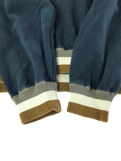 【中古品】【メンズ】 XLARGE エクストララージ 21AW RIB LINE CREWNECK SWEAT 101213012003 リブ ライン クルーネック スウェット トレーナー 142-260221-na-04-tag サイズ：XL カラー：ネイビー 万代Net店
