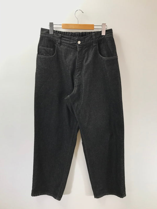 【中古品】【メンズ】 COOTIE クーティー 5POCKET DENIM EASY PANTS BLACK ONE WASH デニム イージー パンツ ジーンズ 153-260221-rt-05-tag サイズ：M カラー：ブラック 万代Net店