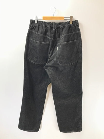 【中古品】【メンズ】 COOTIE クーティー 5POCKET DENIM EASY PANTS BLACK ONE WASH デニム イージー パンツ ジーンズ 153-260221-rt-05-tag サイズ：M カラー：ブラック 万代Net店