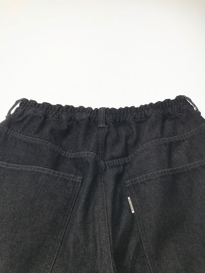 【中古品】【メンズ】 COOTIE クーティー 5POCKET DENIM EASY PANTS BLACK ONE WASH デニム イージー パンツ ジーンズ 153-260221-rt-05-tag サイズ：M カラー：ブラック 万代Net店