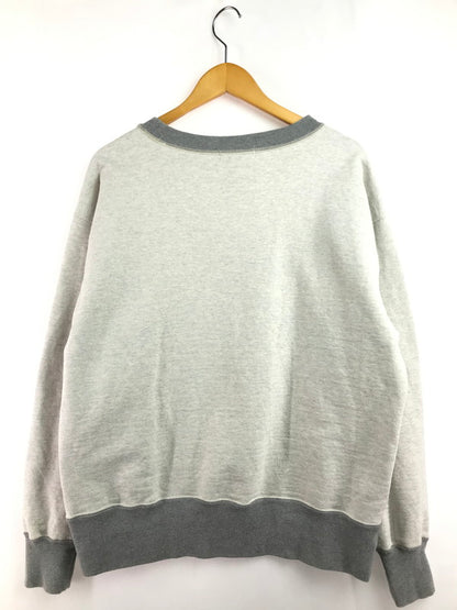 【中古品】【メンズ】 Nigel Cabourn ナイジェルケーボン 20.5OZ CREWNECK SWEATSHIRT 8047-00-20045 クルーネック スウェットシャツ トレーナー 145-260221-na-07-tag サイズ：52 カラー：ホワイト/グレー系 万代Net店