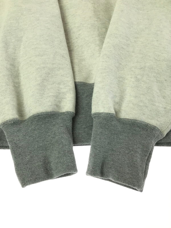 【中古品】【メンズ】 Nigel Cabourn ナイジェルケーボン 20.5OZ CREWNECK SWEATSHIRT 8047-00-20045 クルーネック スウェットシャツ トレーナー 145-260221-na-07-tag サイズ：52 カラー：ホワイト/グレー系 万代Net店