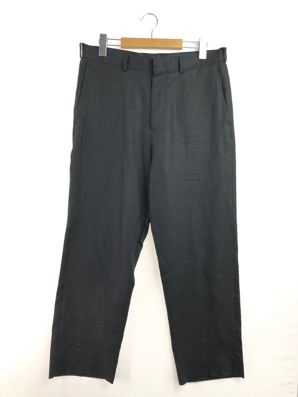 【中古品】【メンズ】 Brooks Brothers ブルックスブラザーズ MADISON FIT LINEN SLACKS PANTS 19-20-8341 マディソン フィット リネン スラックス パンツ 158-260222-rt-09-tag サイズ：34 カラー：ブラック 万代Net店