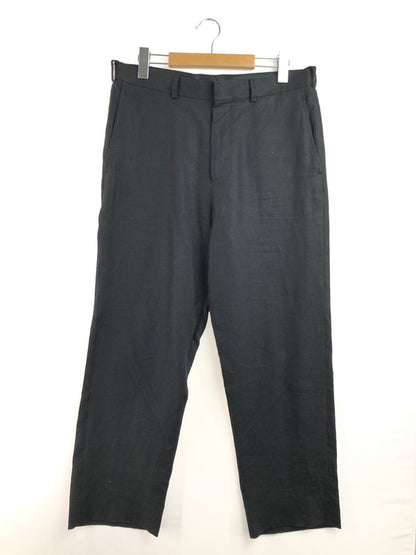 【中古品】【メンズ】 Brooks Brothers ブルックスブラザーズ MADISON FIT LINEN SLACKS PANTS 19-20-8341 マディソン フィット リネン スラックス パンツ 158-260222-rt-09-tag サイズ：34 カラー：ブラック 万代Net店