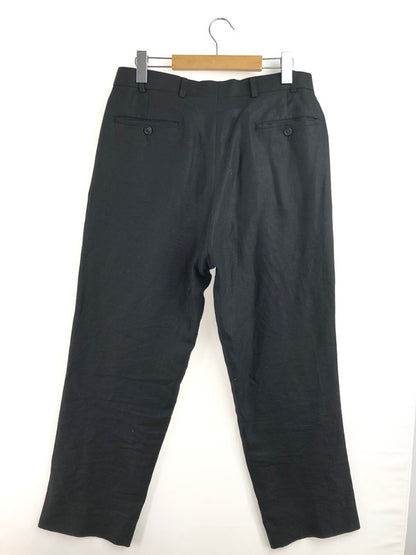 【中古品】【メンズ】 Brooks Brothers ブルックスブラザーズ MADISON FIT LINEN SLACKS PANTS 19-20-8341 マディソン フィット リネン スラックス パンツ 158-260222-rt-09-tag サイズ：34 カラー：ブラック 万代Net店