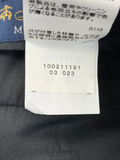 【中古品】【メンズ】 Brooks Brothers ブルックスブラザーズ MADISON FIT LINEN SLACKS PANTS 19-20-8341 マディソン フィット リネン スラックス パンツ 158-260222-rt-09-tag サイズ：34 カラー：ブラック 万代Net店